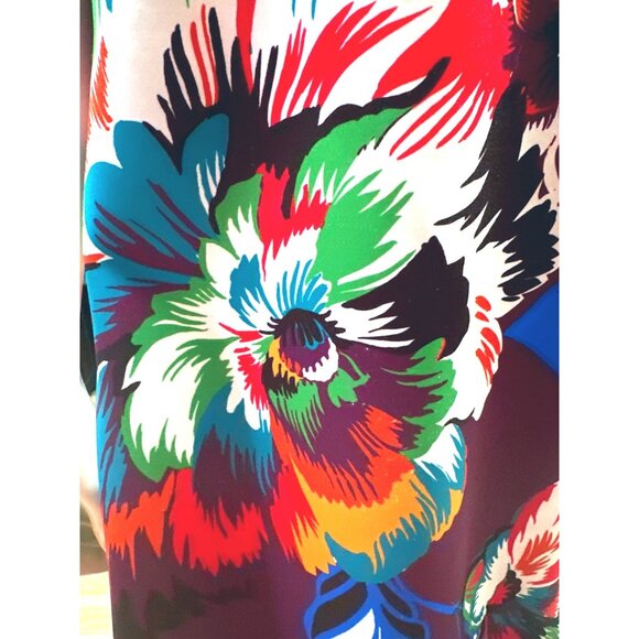 Calvin Klein Womens Floral Sleeveless Dress Size 14 - Picture 8 of 10